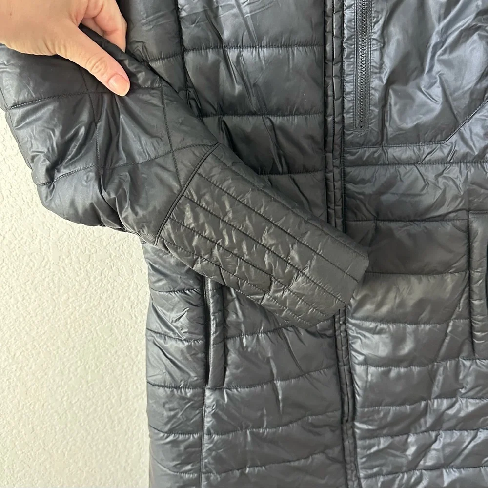 PATAGONIA Womens Radalie Black Puffer Parka SZ XS - Picture 5 of 9